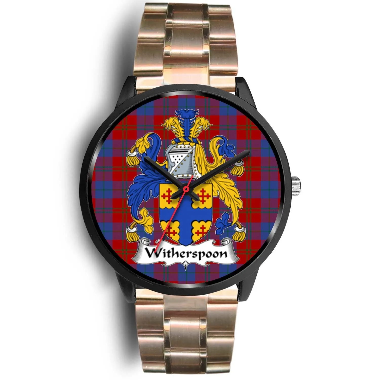 Witherspoon Clan Badge Tartan Black Watch