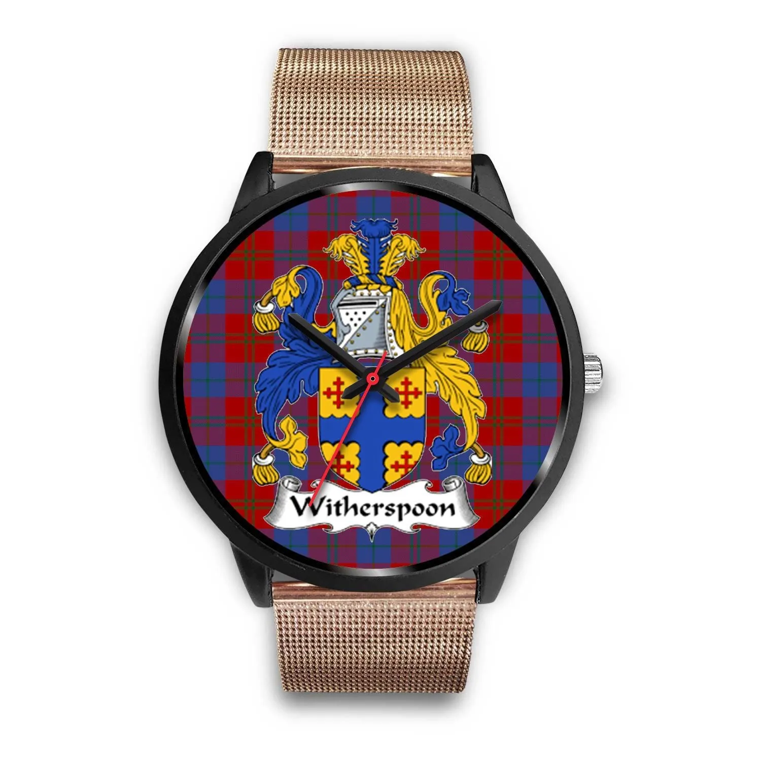 Witherspoon Clan Badge Tartan Black Watch