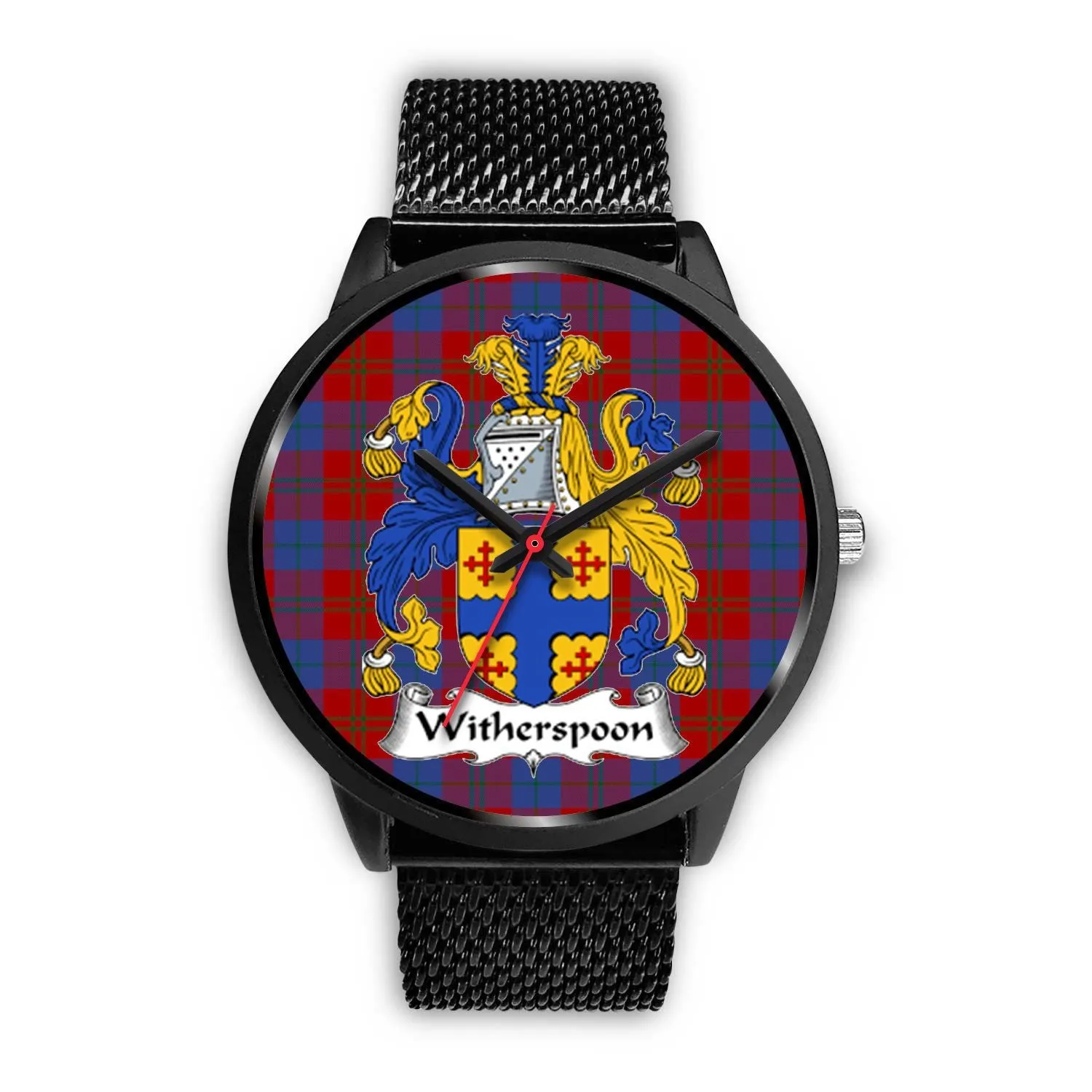 Witherspoon Clan Badge Tartan Black Watch