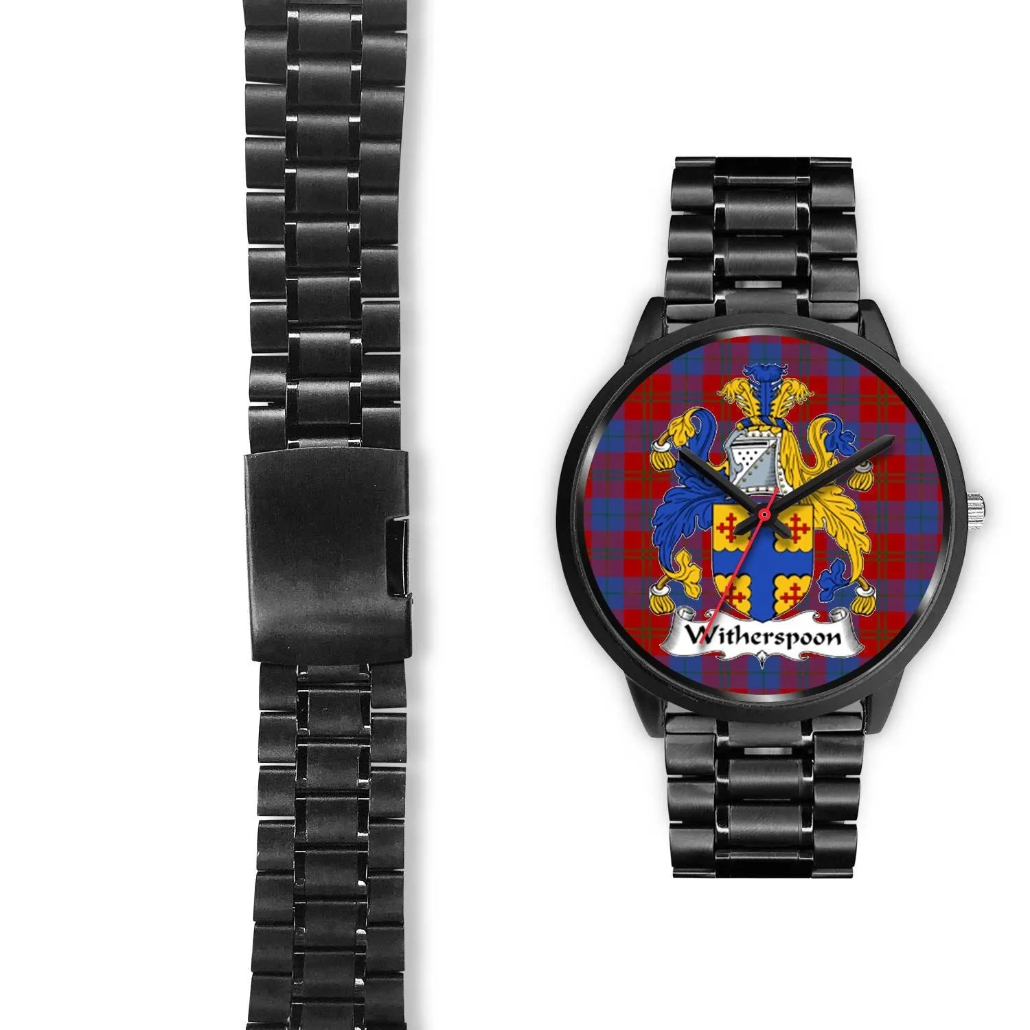 Witherspoon Clan Badge Tartan Black Watch