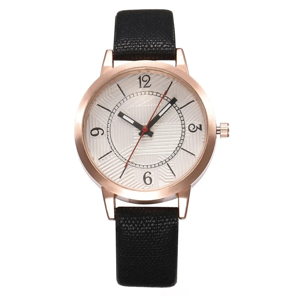 Women's Personality Small Dial Watch, Simple Casual Fashion Quartz Watch Women's