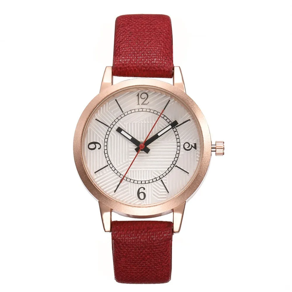 Women's Personality Small Dial Watch, Simple Casual Fashion Quartz Watch Women's