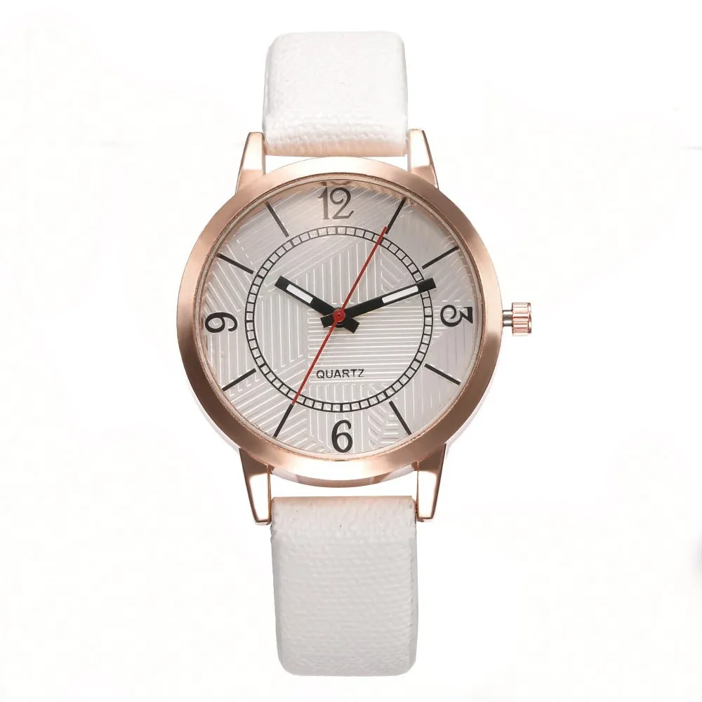 Women's Personality Small Dial Watch, Simple Casual Fashion Quartz Watch Women's